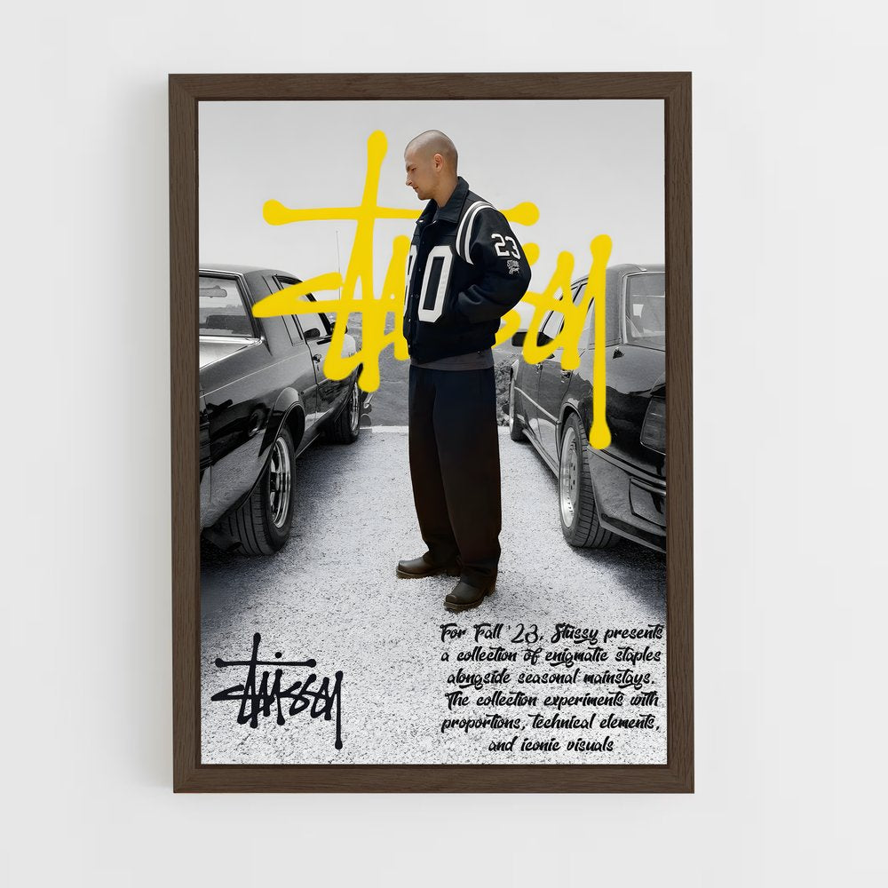 streetwear-15 cadre Bois foncé
