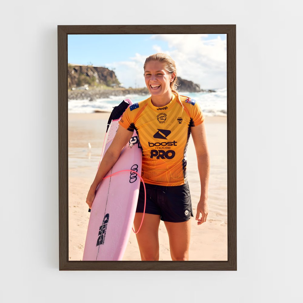 surf-14 cadre Bois foncé