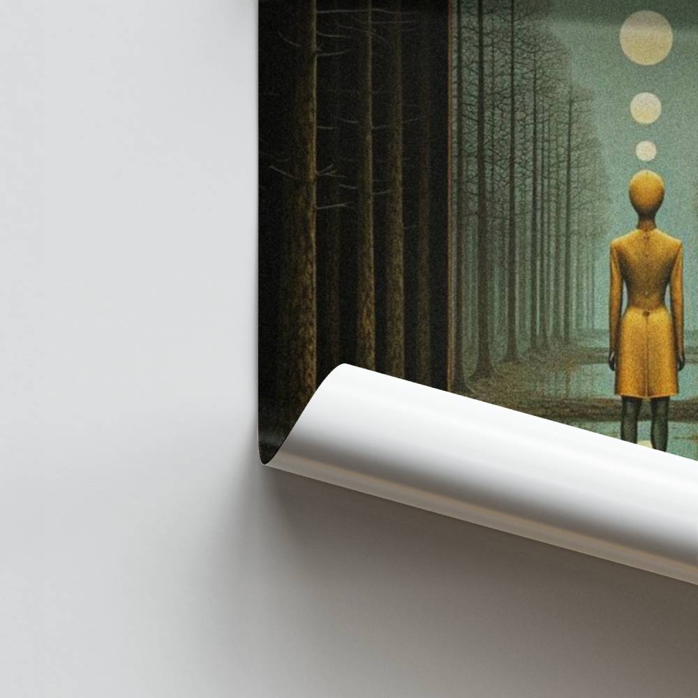 Poster Rêverie Lunaire