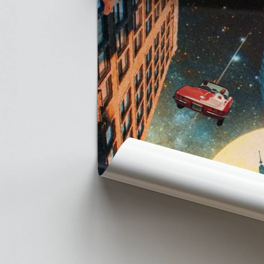 Poster Cosmic Cityscape