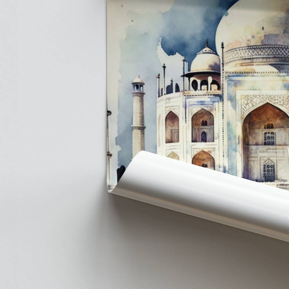 Poster Éclat du Taj Mahal