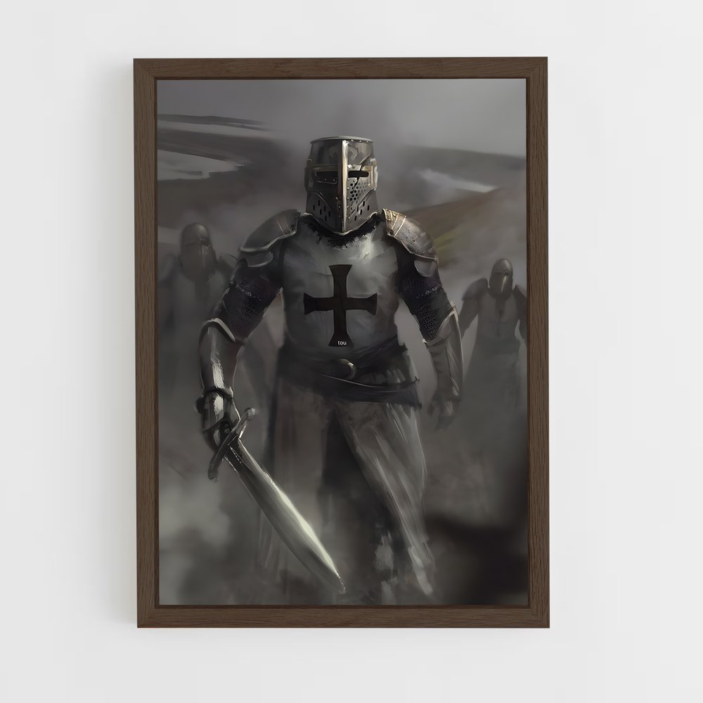 templar-1 cadre Bois foncé