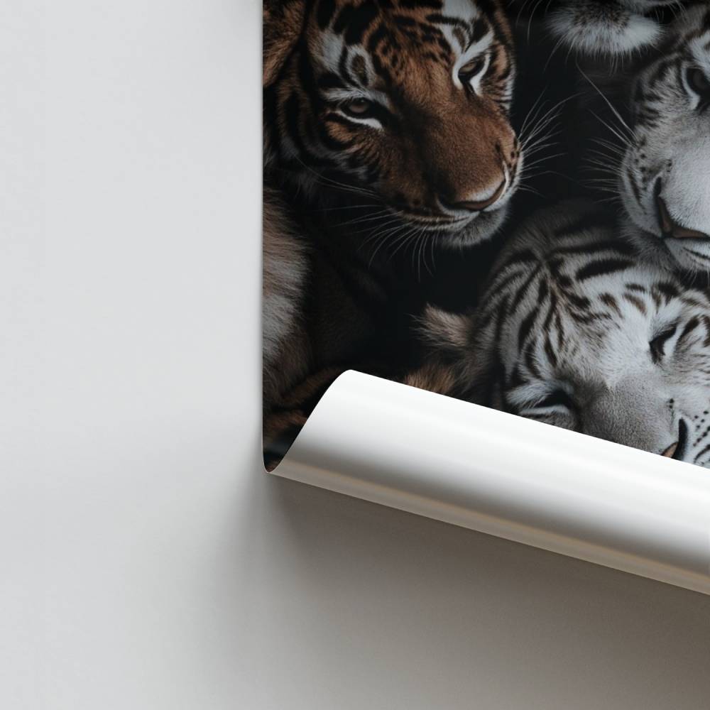 Poster Royaumes des Tigres