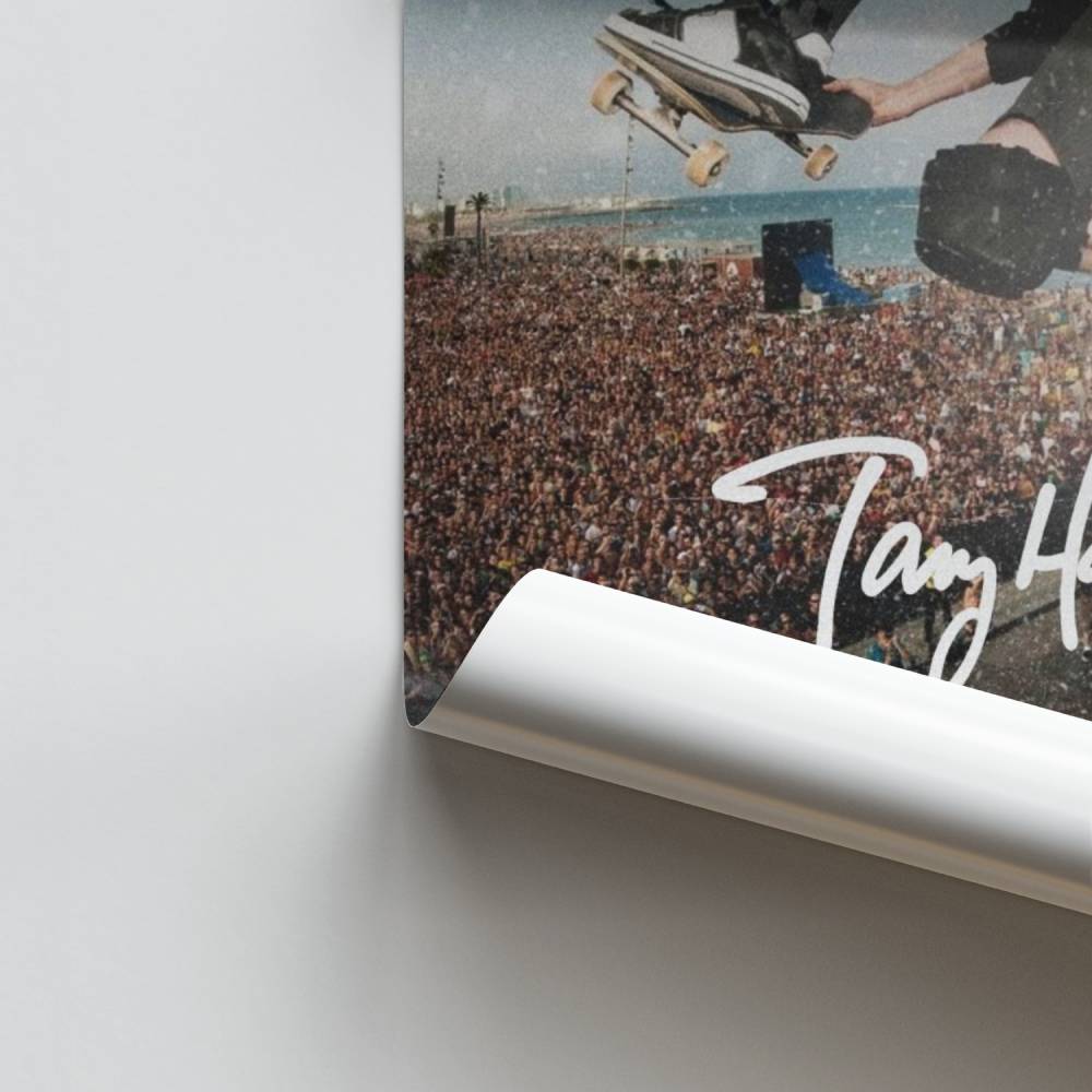 Poster Skateur Iconique