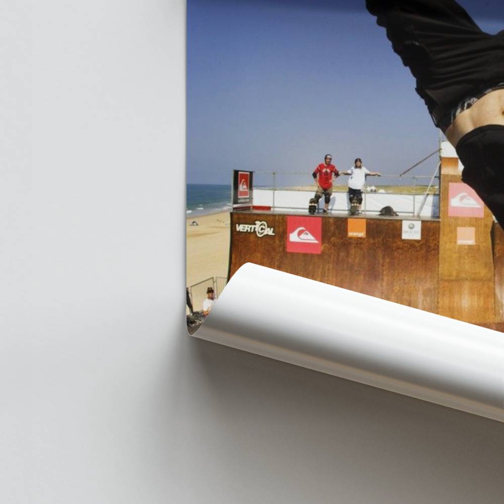 Poster Skate Vert Aérien