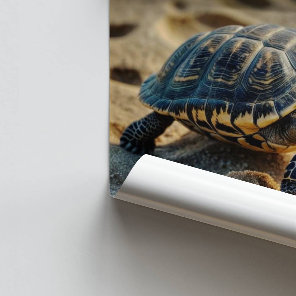 Poster Tortue des Sables