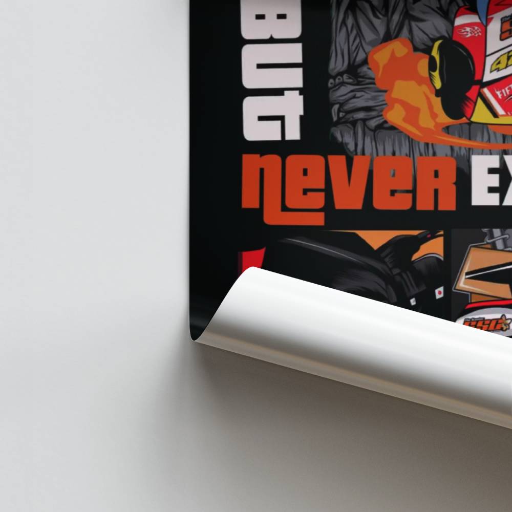 Poster Vintage Speed