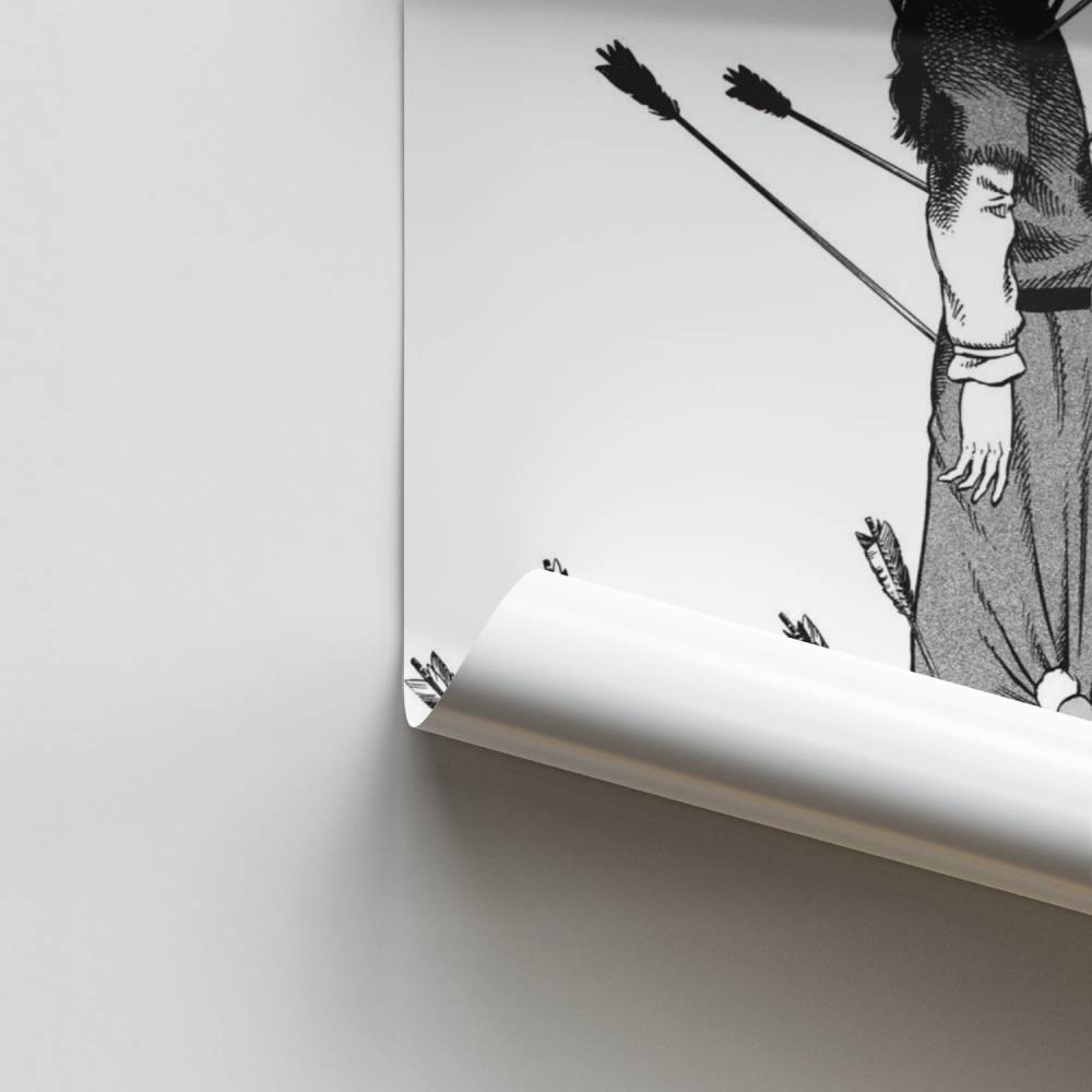 Poster Guerrier Résilient