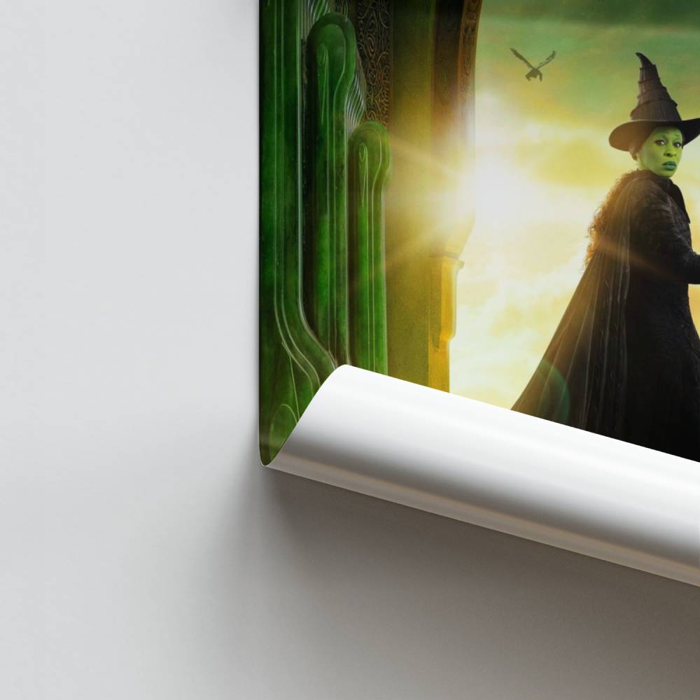 Poster Sorcière Émeraude