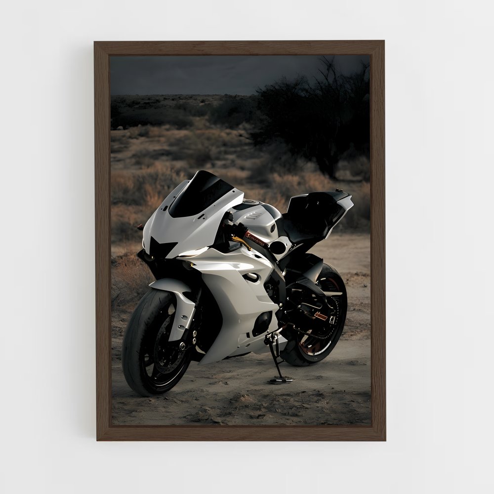 yamaha-2 cadre Bois foncé