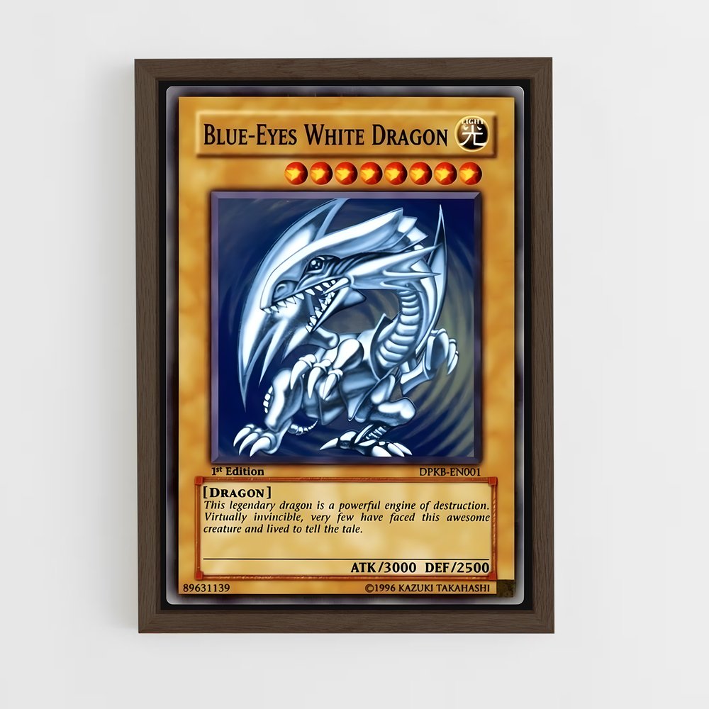 yu-gi-oh-7 cadre Bois foncé