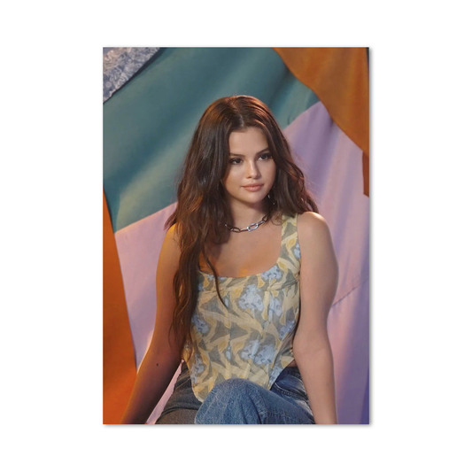 Poster Selena Gomez Jeune