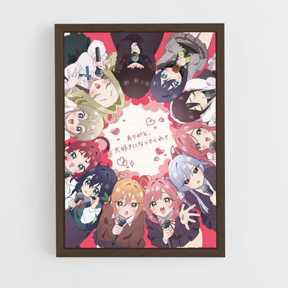 100-girlfriends-7 cadre Bois foncé