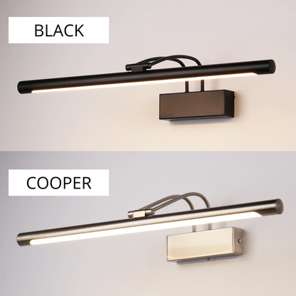 Vintage LED wall lamp for poster