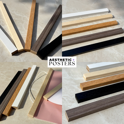 Wooden Magnetic Poster Holder