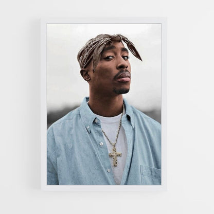 2pac Portrait Poster