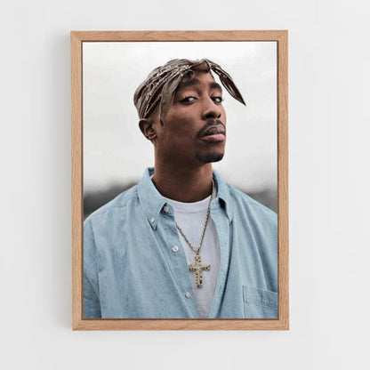 2pac Portrait Poster