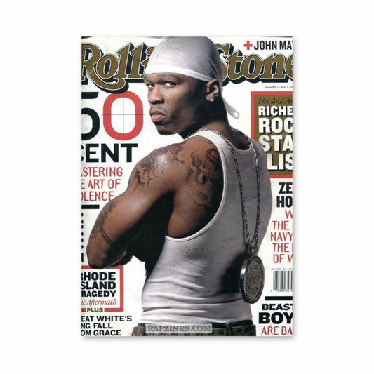 50cent Magazine Poster