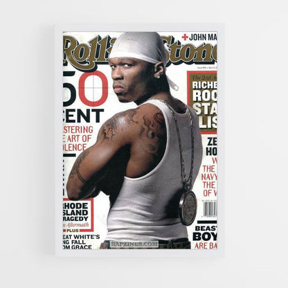 50cent Magazine Poster