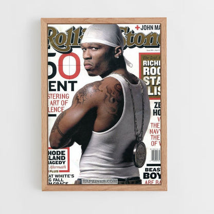 50cent Magazine Poster