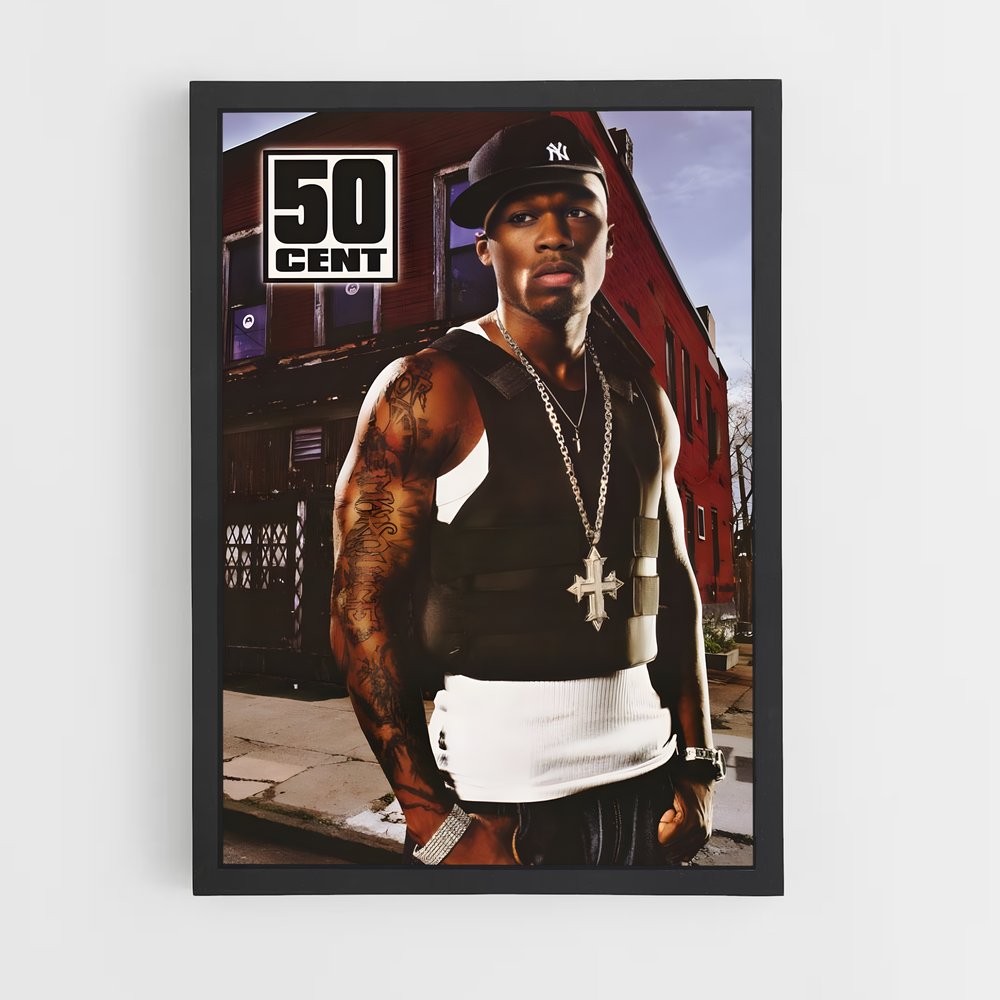 50cent-2 cadre Noir