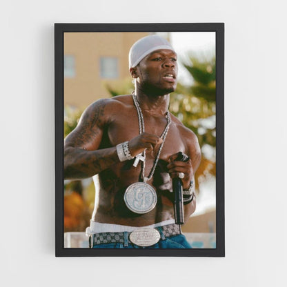 50cent Muscle Poster