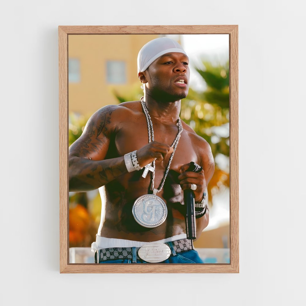 50cent-4 cadre Bois clair