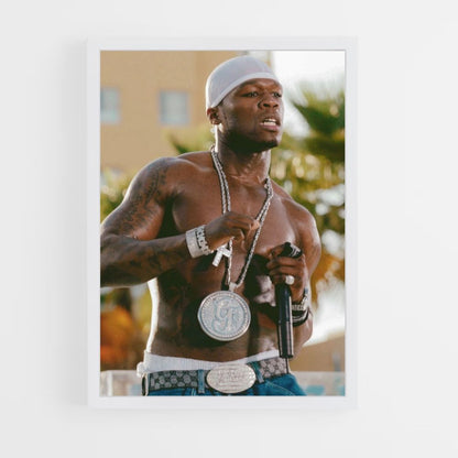 50cent Muscle Poster