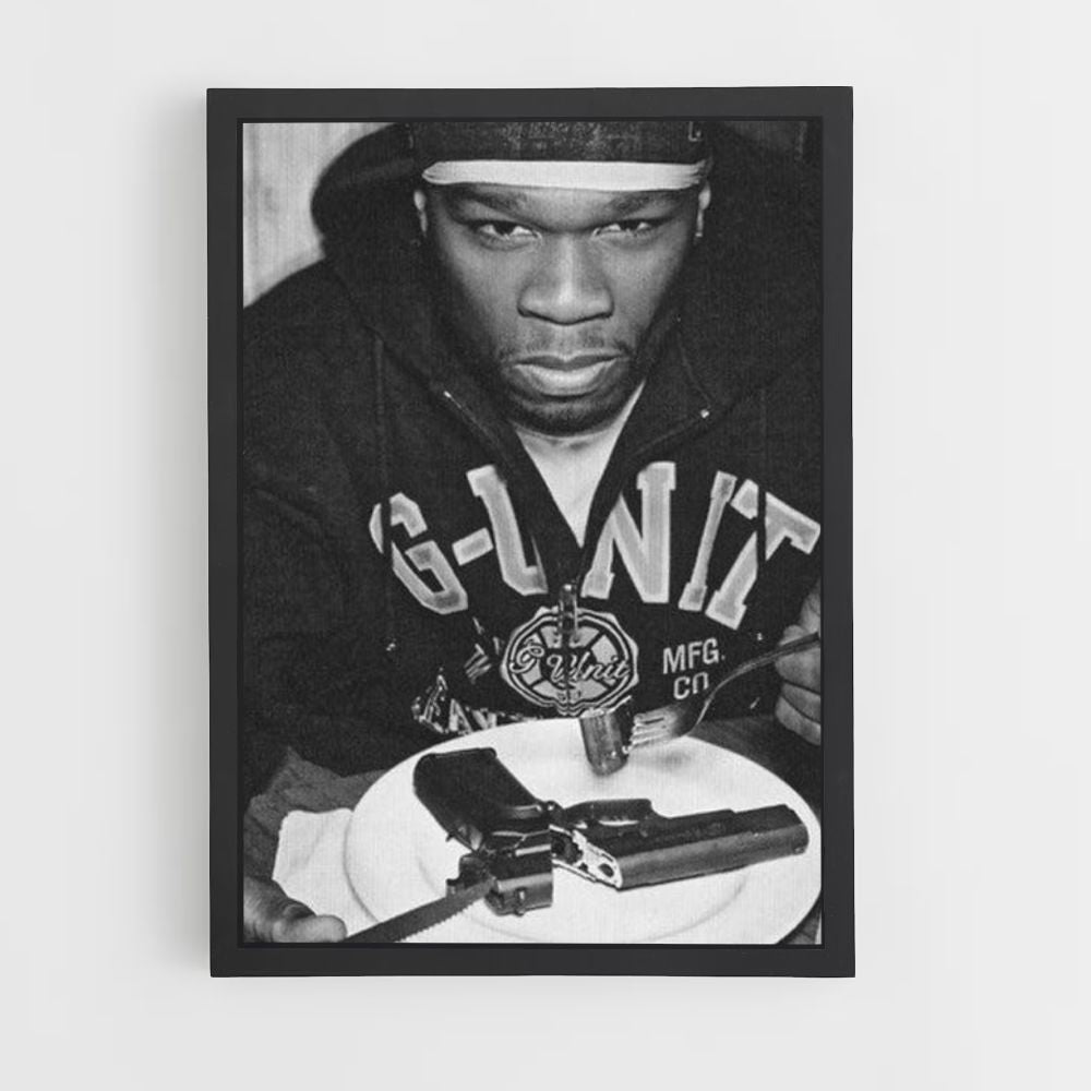 50cent Gun Poster