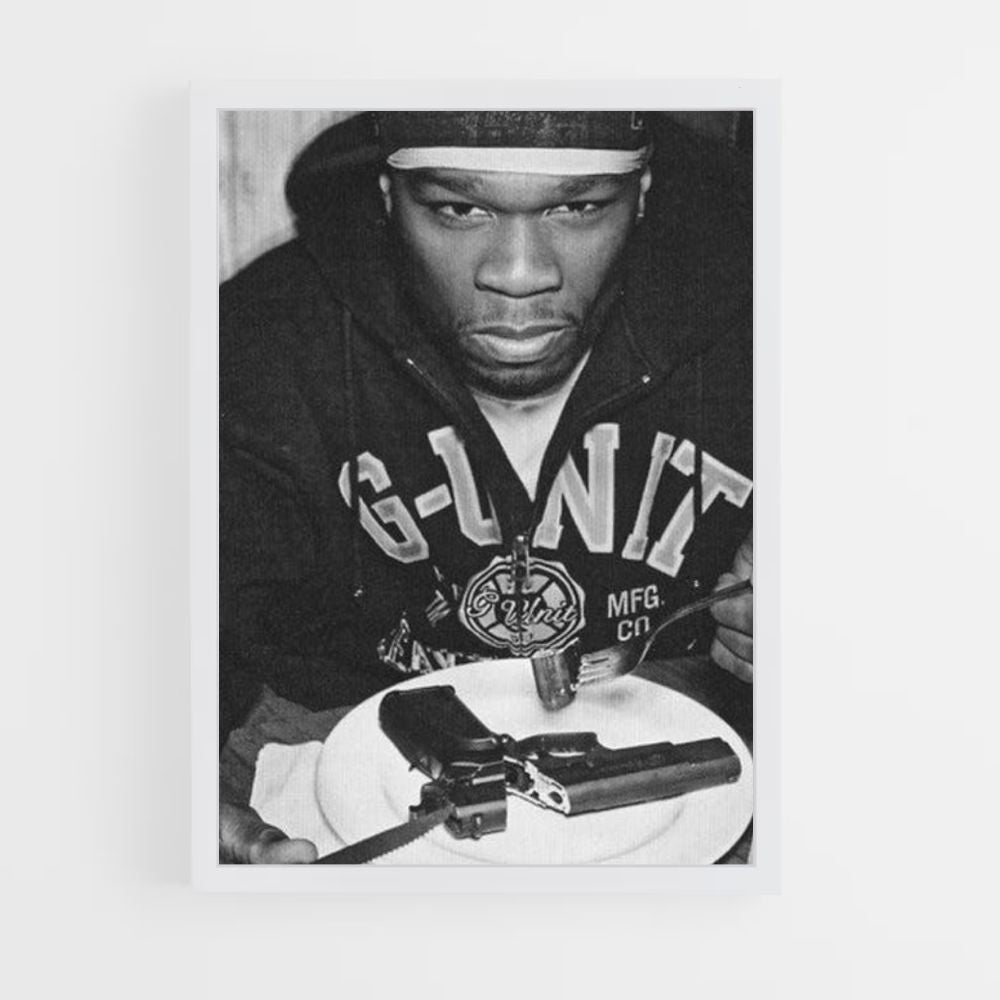 50cent Gun Poster