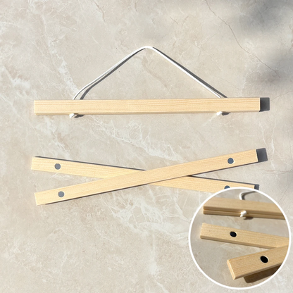 Wooden Magnetic Poster Holder