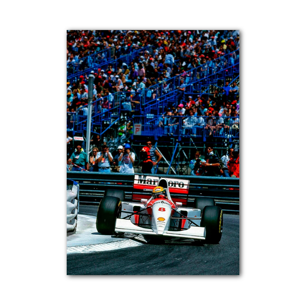 Poster Ayrton Senna Chicane