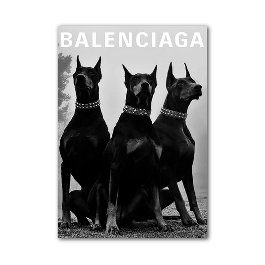 Poster Balenciaga Chien