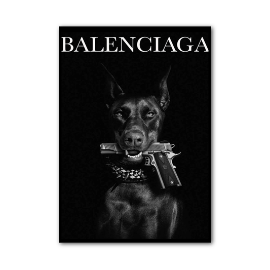 Poster Balenciaga Pistolet