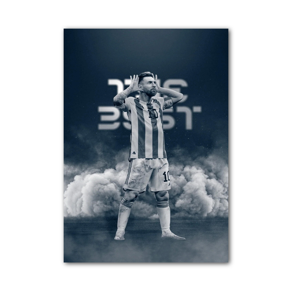 Poster Célébration Messi