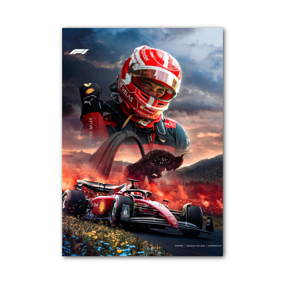 Poster Charles Leclerc