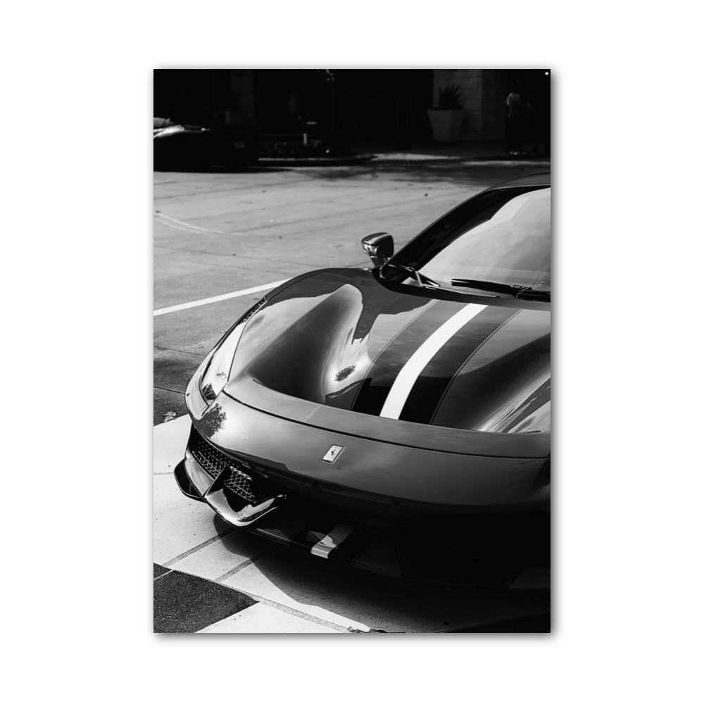Poster Ferrari 488 Track