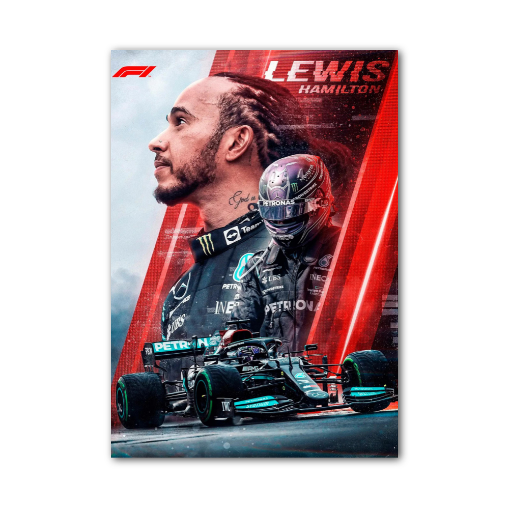 Poster Lewis Hamilton