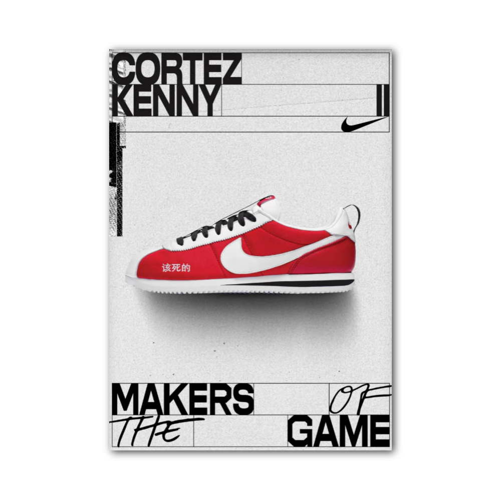 Poster Nike Cortez Kenny