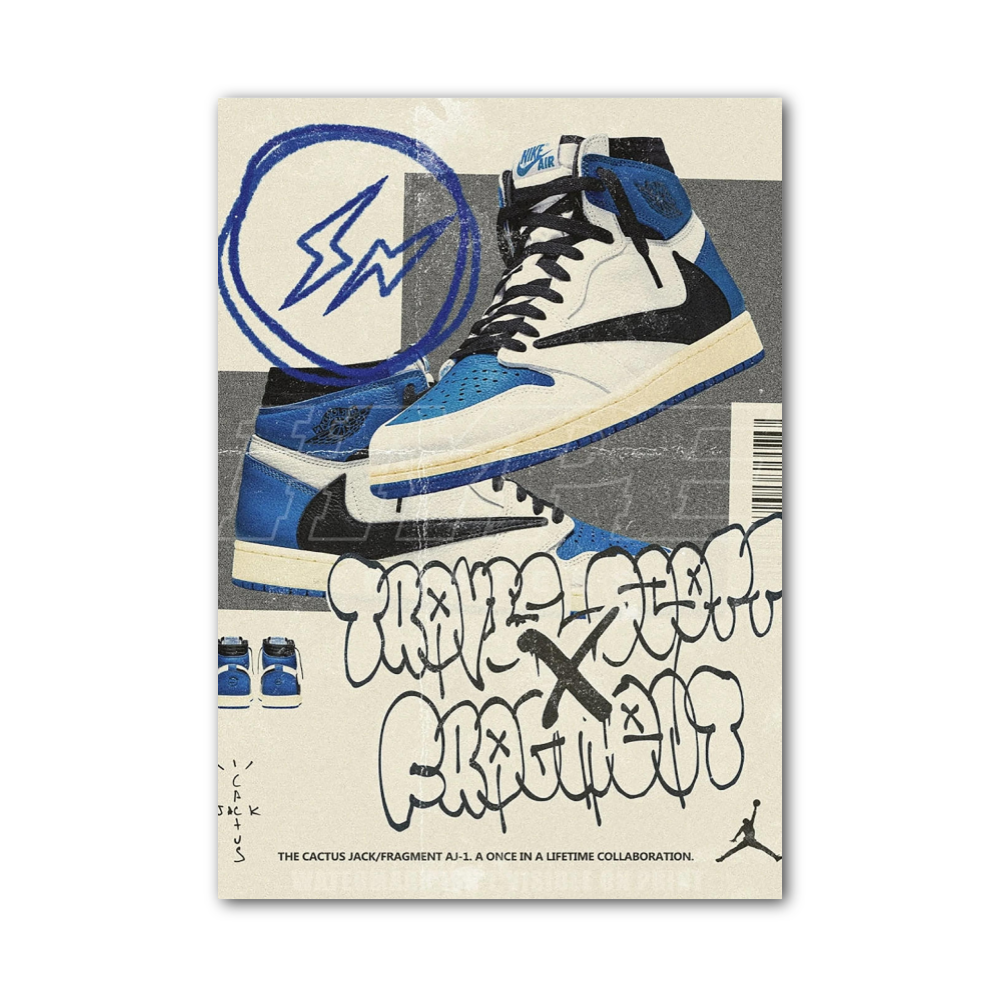 Poster Nike Travis Scott
