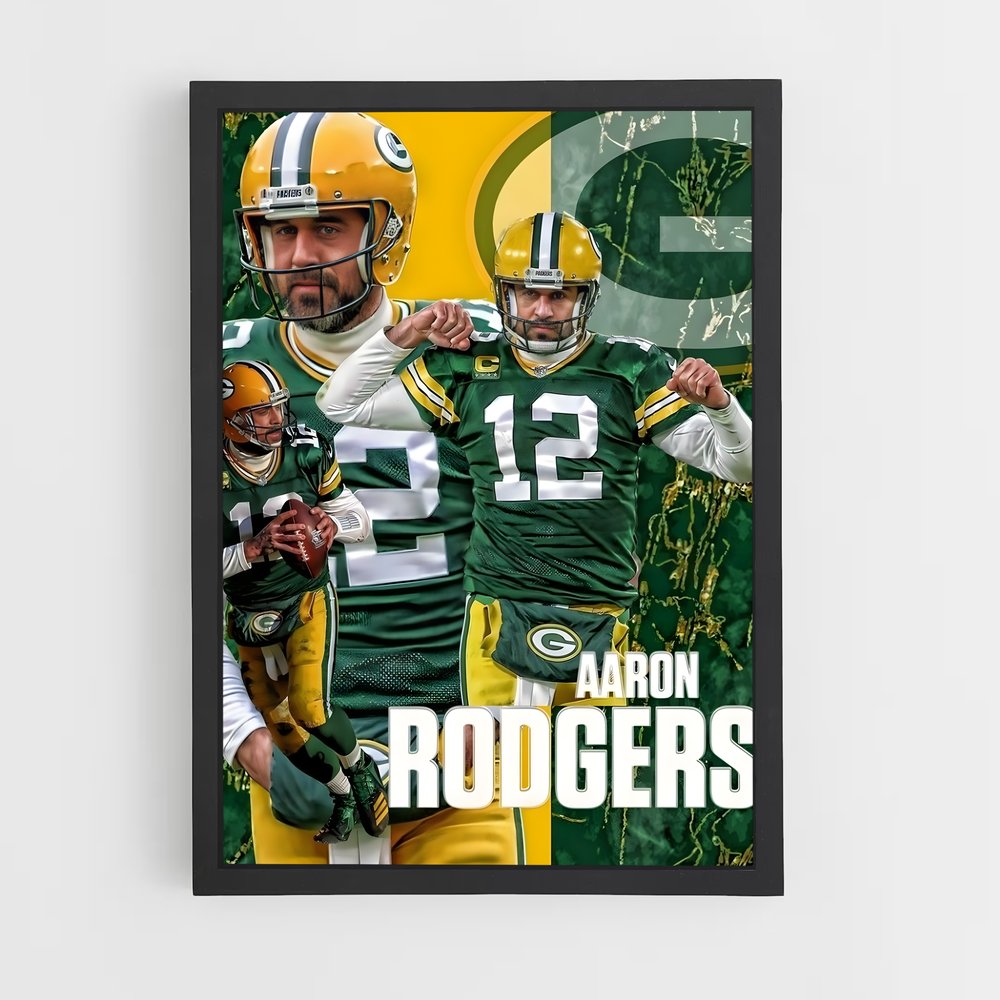 aaron-rodgers-10 cadre Noir