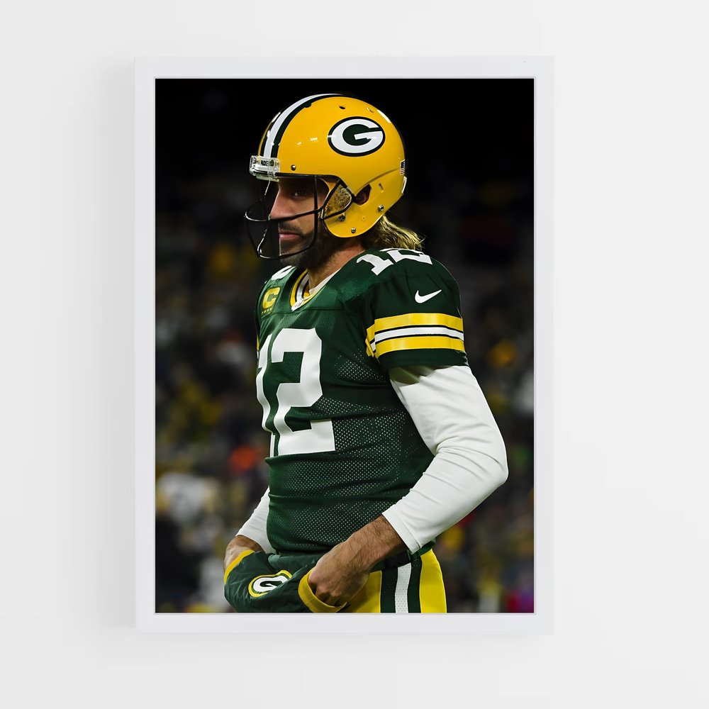 aaron-rodgers-3 cadre Blanc