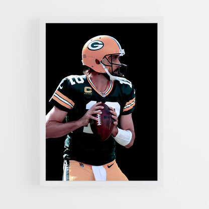 aaron-rodgers-6 cadre Blanc