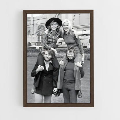 abba-1 cadre Bois foncé