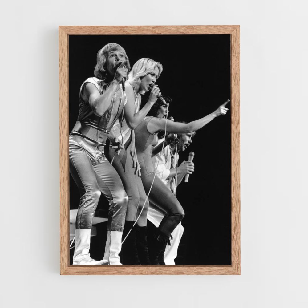 Abba Concert Poster