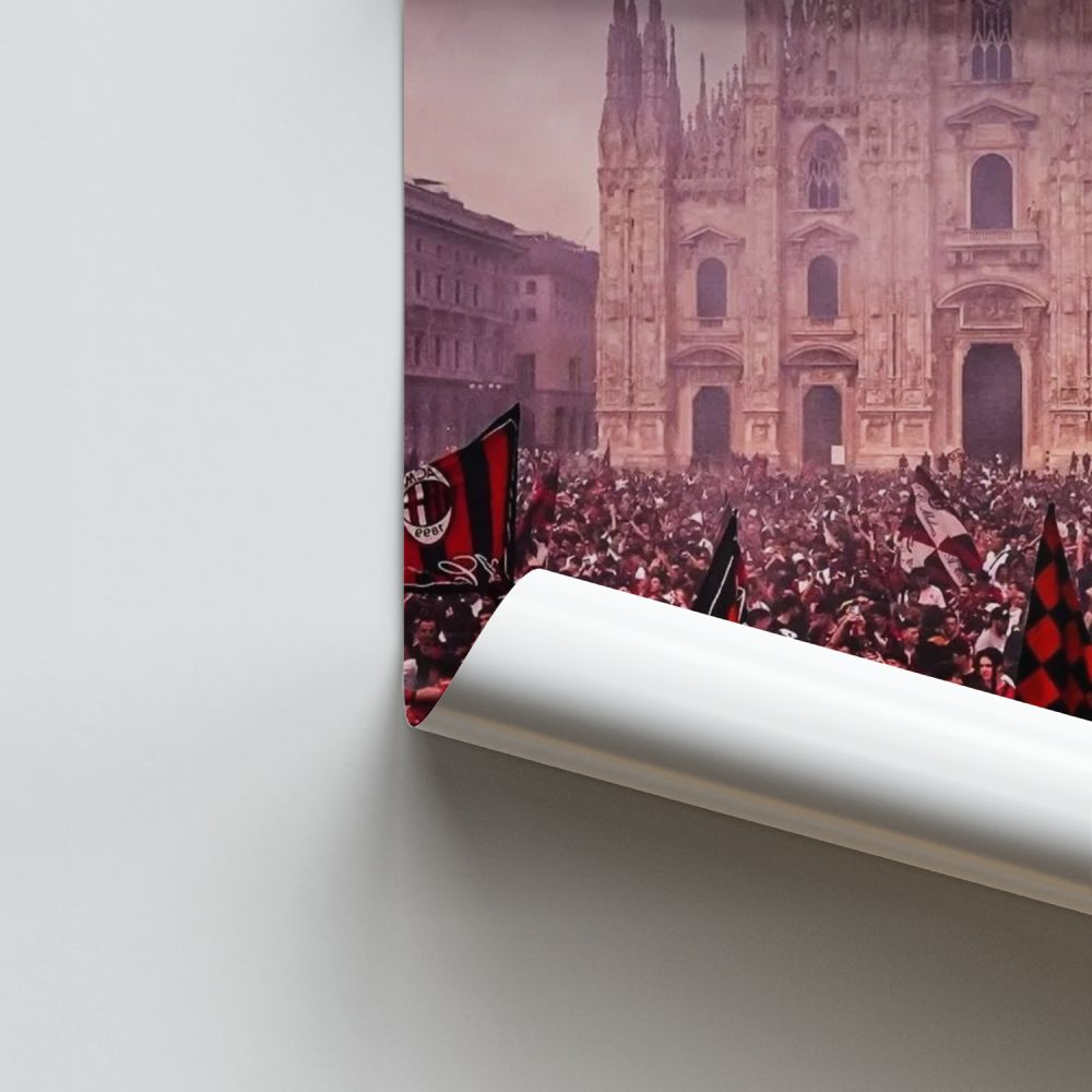 AC Milan Cathedral Poster