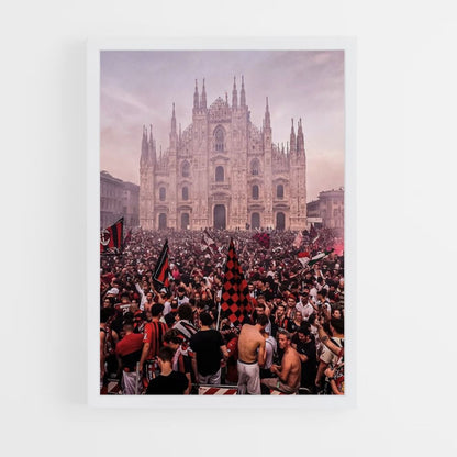 AC Milan Cathedral Poster