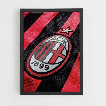 Poster Milan AC Jersey