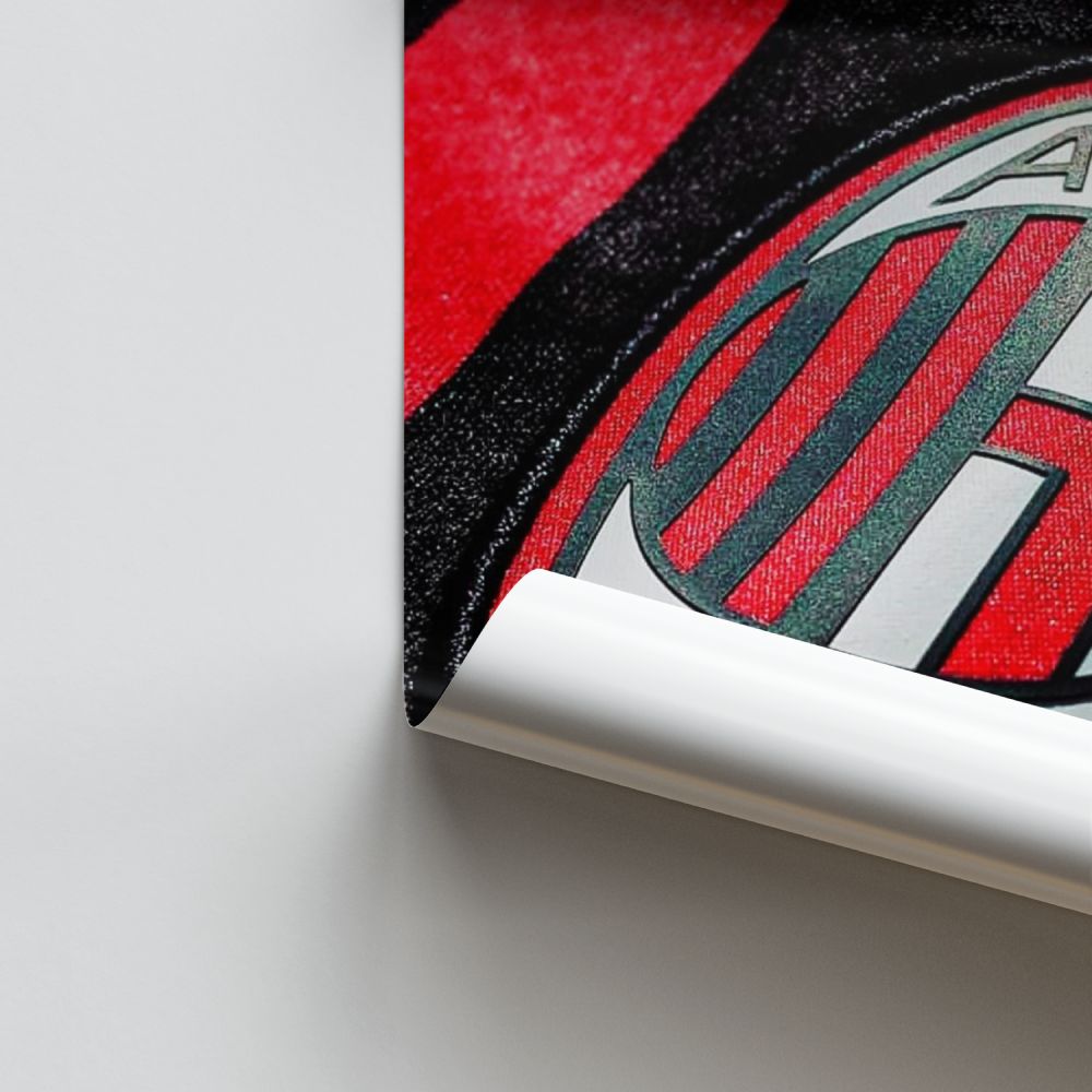 Poster Milan AC Jersey