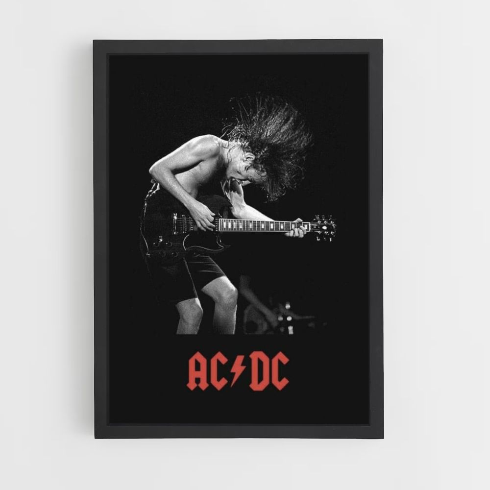 Poster ACDC Guitar